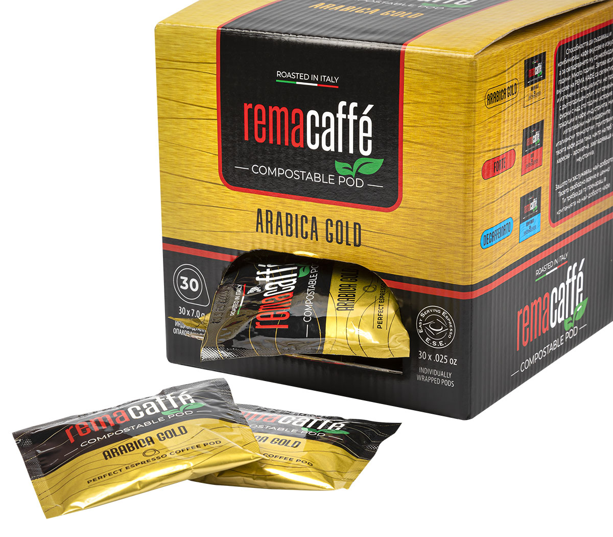 Кафе дози REMACAFFE Arabica GOLD