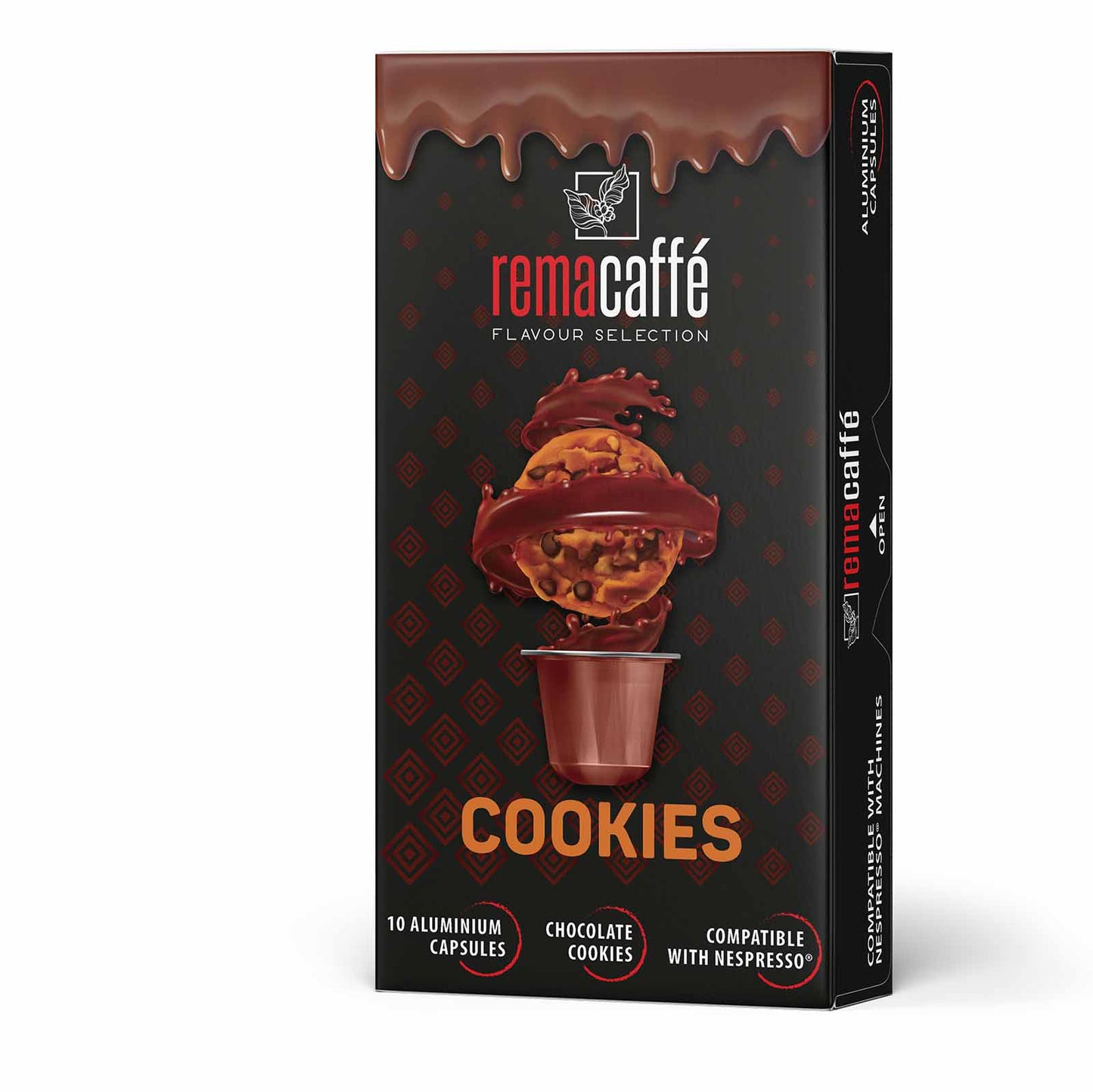 REMACAFFÉ COOKIES capsules, 10 pcs., for NESPRESSO coffee machines