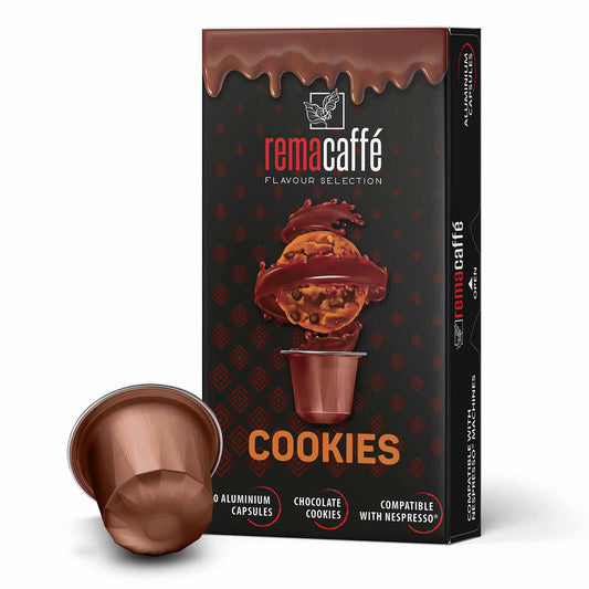 Kапсули REMACAFFÉ COOKIES, 10 бр., съвместими с машини Nespresso