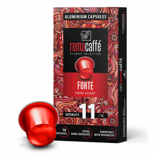 капсули REMACAFFЕ Forte, 10 бр., съвместими с машини Nespresso