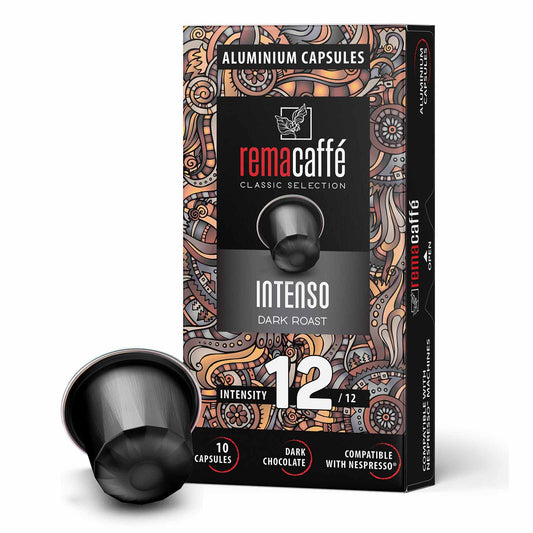 капсули REMACAFFЕ Intenso, 10 бр., съвместими с машини Nespresso