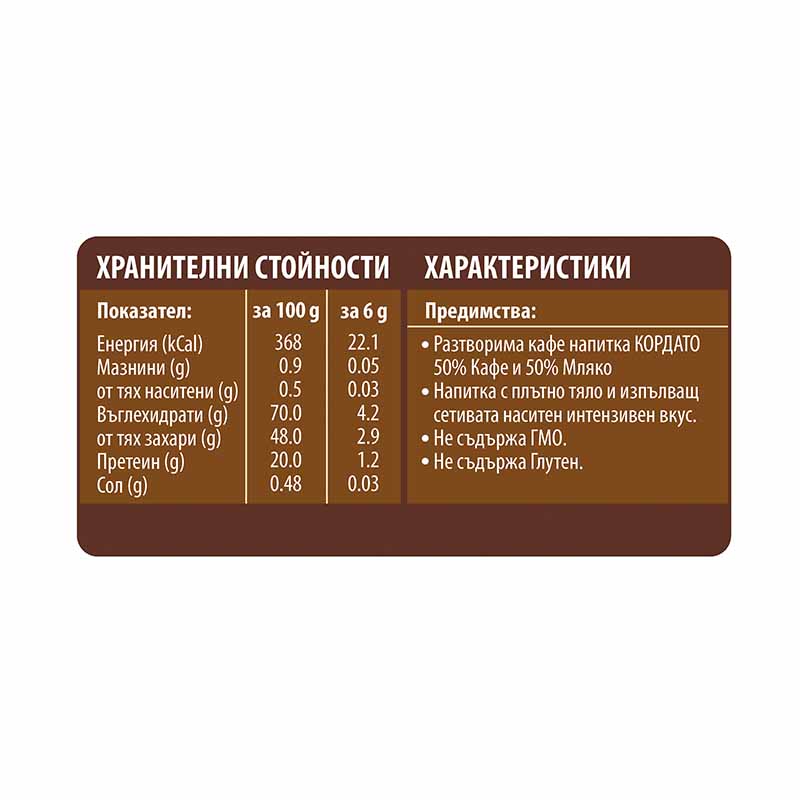 капсули REMACAFFÉ Cortado, 16 бр., съвместими с Dolce Gusto кафемаши