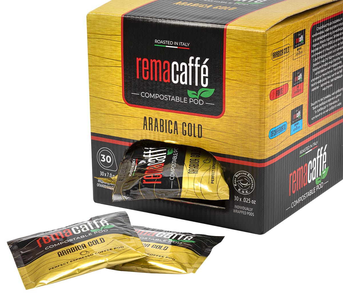 кафе дози REMACAFFE Arabica GOLD, 30 броя