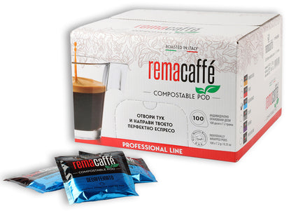 doze de cafea REMACAFFE Decafeinato, 18 buc
