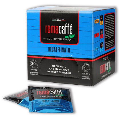doze de cafea REMACAFFE Decafeinato, 18 buc