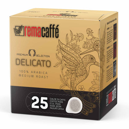 Doze de cafea REMACAFFE Delicato, 25 buc