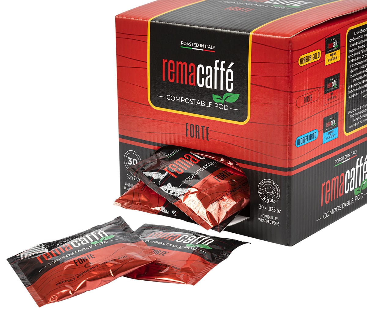 кафе дози REMACAFFE Forte, 30 броя