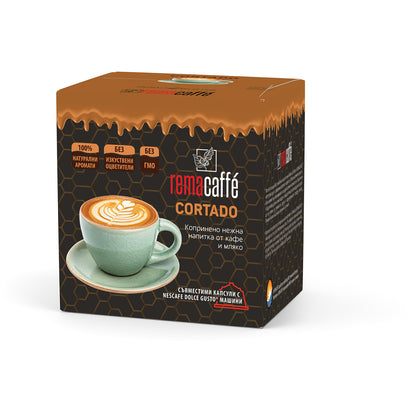 REMACAFÉ capsule de alune, 16 buc., compatibile cu aparatele de cafea Nescafe Dolce Gusto
