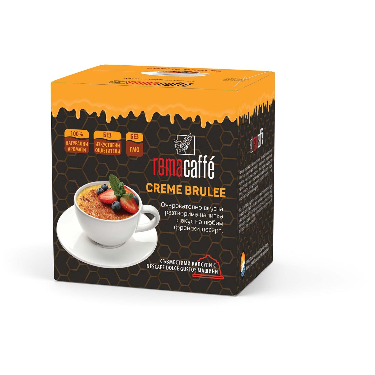 REMACAFÉ capsule de alune, 16 buc., compatibile cu aparatele de cafea Nescafe Dolce Gusto