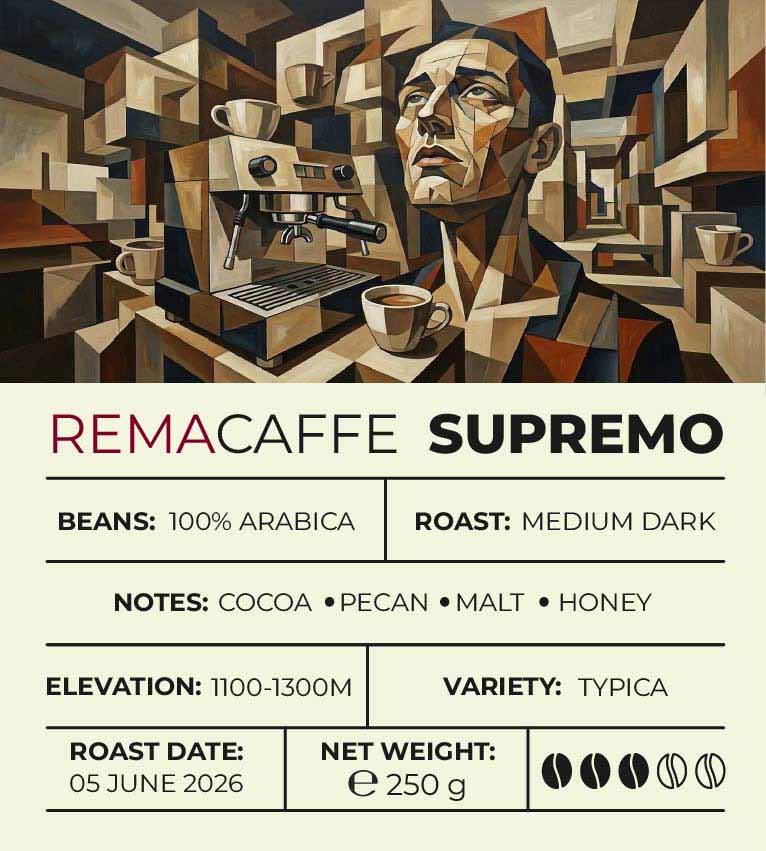 REMACAFFE Supremo capsules, 20 pcs., for NESPRESSO coffee machines