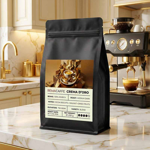 Кафе на зърна REMACAFFE Crema d'Oro, 250 гр.