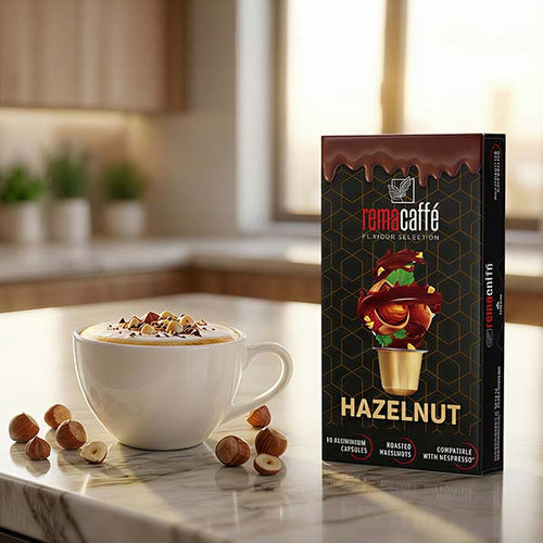 REMACAFFÉ HAZELNUT capsules, 10 pcs., for NESPRESSO coffee machines