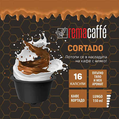 REMACAFÉ capsule de alune, 16 buc., compatibile cu aparatele de cafea Nescafe Dolce Gusto