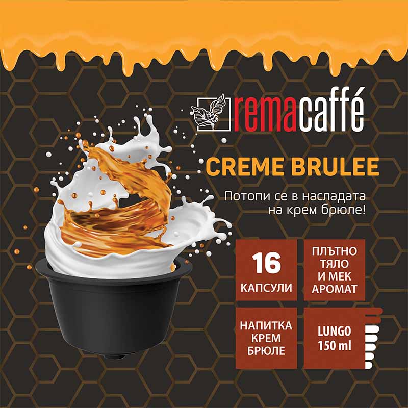 REMACAFÉ capsule de alune, 16 buc., compatibile cu aparatele de cafea Nescafe Dolce Gusto