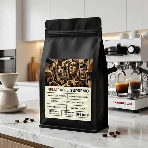 Кафе на зърна REMACAFFE Supremo, 250 гр.