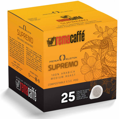 Кафе дози REMACAFFE Supremo, 25 броя
